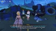 Talk to Pania (Image via HoYoverse)